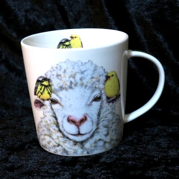 PPD Vicki Sawyer Sheep Lamb Molly & Friends Country Farm Birds Paper Product EUC - Picture 1 of 11